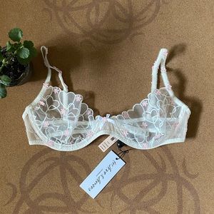 For Love and Lemons Heart Lace Bra